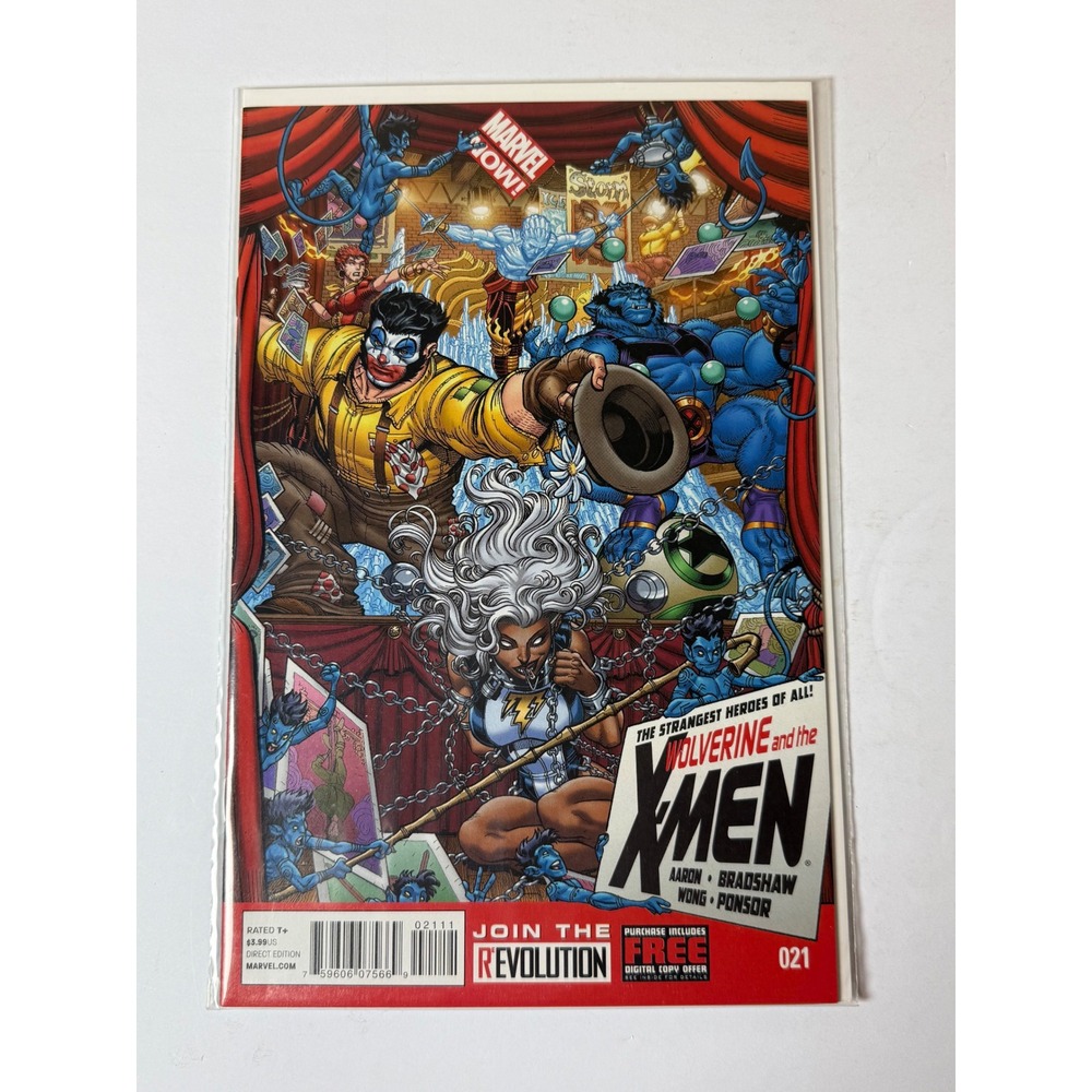 Wolverine and the X-Men 21 Comic 2012 Aaron Bradshaw
